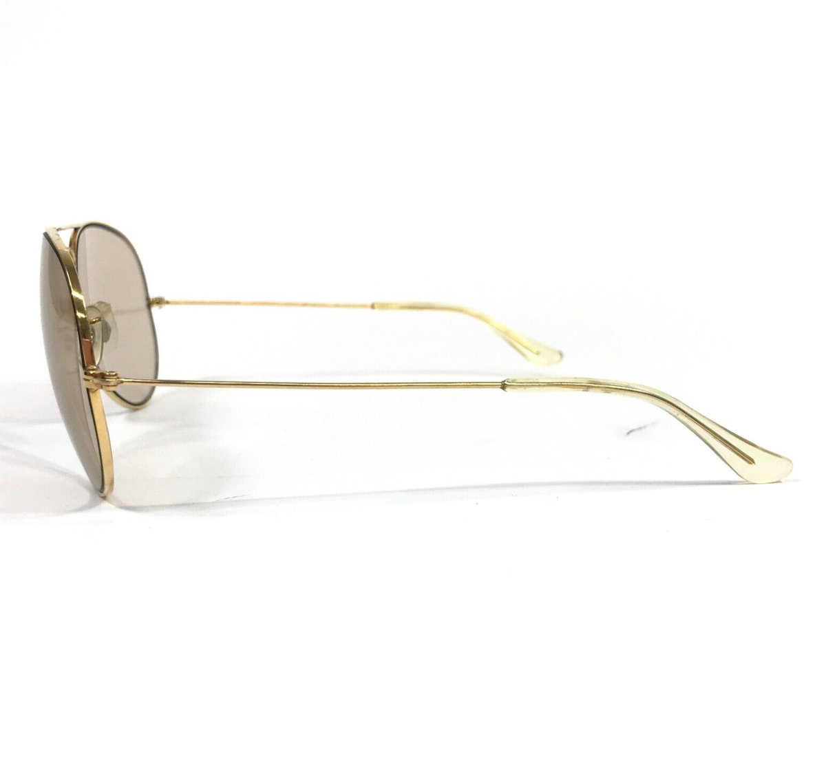 Vintage B&L Ray-Ban Sunglasses Gold Frames with Brown Photochromic