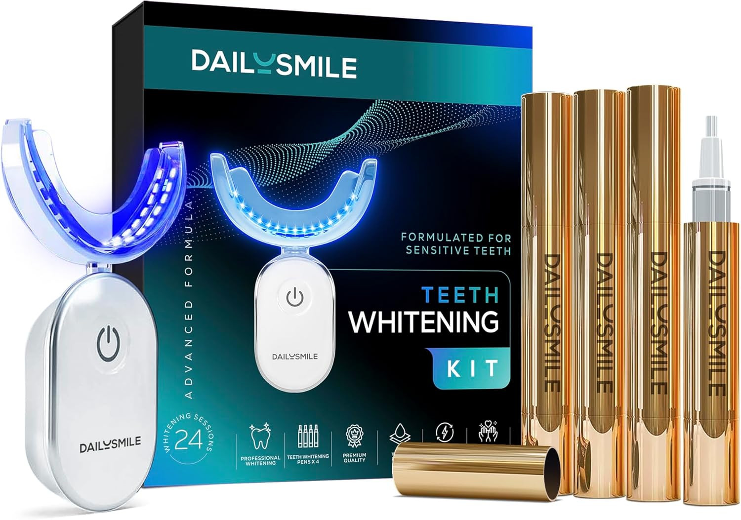 Kit revolucionario de blanqueamiento dental para dientes sensibles