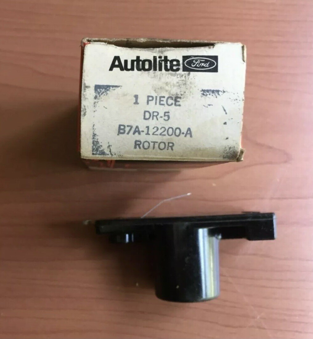 NOS Autolite-Ford GT DH6 & DR5 distributor cap & rotor NIB. Boss 429 Shelby GT