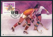 PORTUGAL MK ROLL-HOCKEY MAXIMUMKARTE CARTE MAXIMUM CARD MC CM fn84