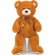47inch Giant Teddy Bear Stuffed Animal 4ft Big Teddy Bear Plush for Baby Show...