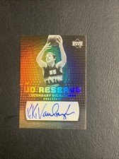 2006 UD Reserve Legendary Signatures. Kiki Vandeweghe Auto. Nuggets All Star