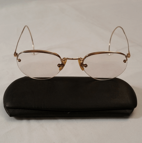 American Optical Rimway Ful-Vue  True Antique eyeglasses & Case - Picture 6 of 12