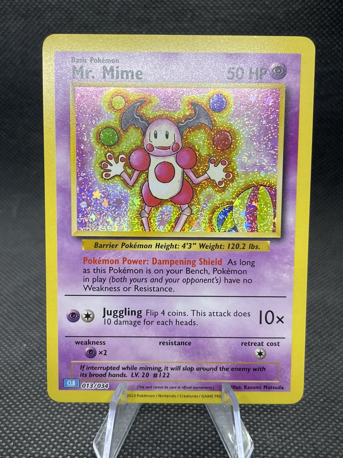 Mr. Mime 013/034 CLB Classic Collection Blastoise Deck Holo Pokémon TCG NM🔥