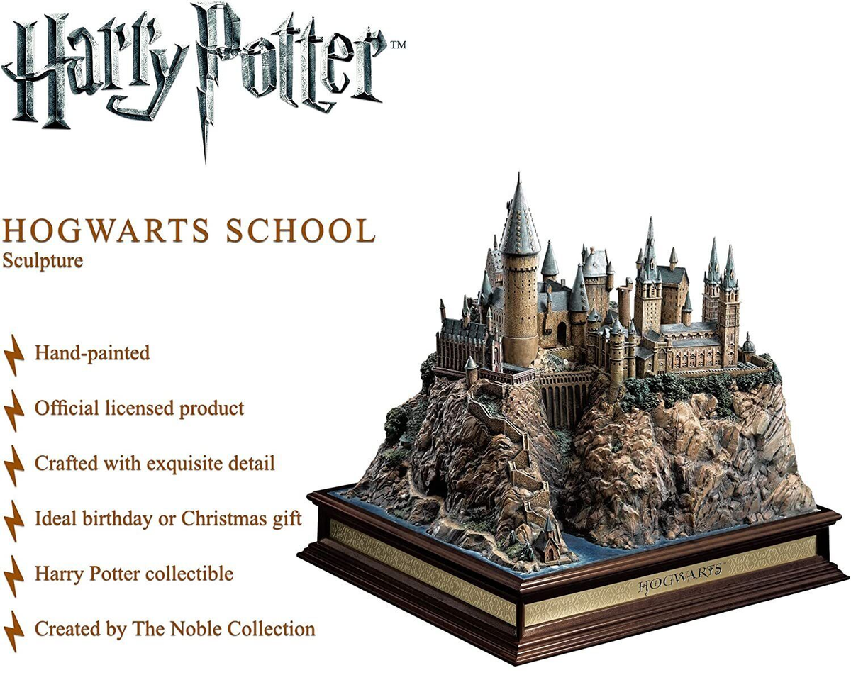 Harry Potter Hogwarts Castle With School Statue Diorama Noble