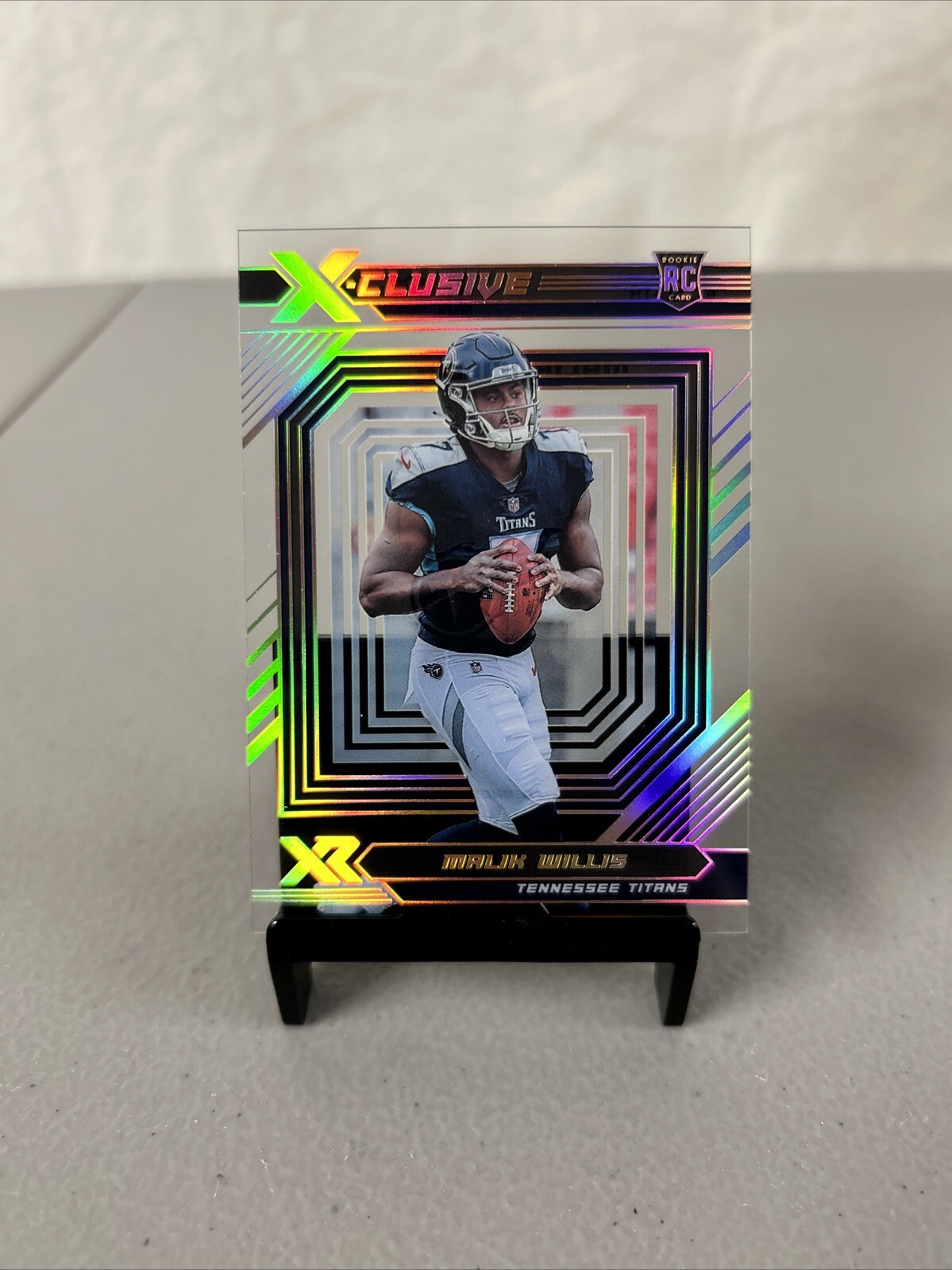 2022 Panini XR Malik Willis Xclusive (X-Clusive) RC SSP #XC-19 Case Hit Insert
