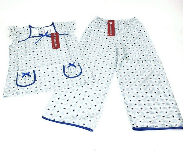 My American Girl Doll Molly's Floral Pj's for Girls Size XS 6 Molly