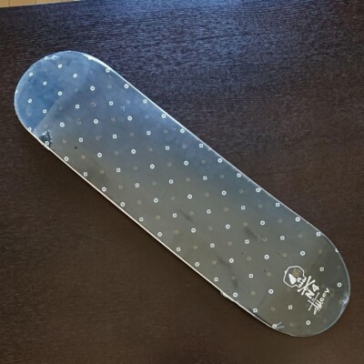 Stussy x Goods Collaboration Skateboard Deck Red Color with