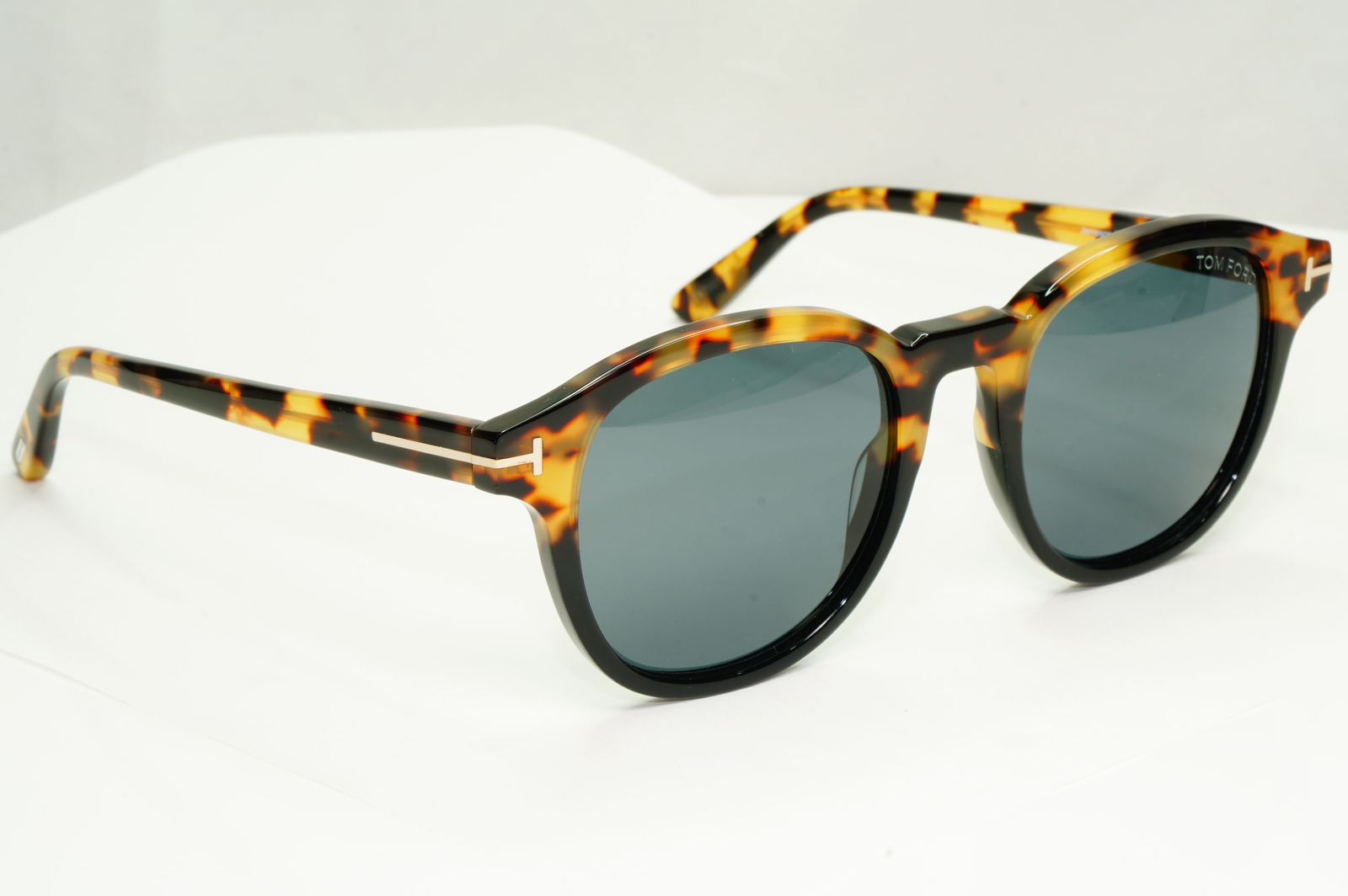 Occhiali Da Sole Tom Ford Jameson TF 752 &ndash; 56A FT0752 &ndash; Marrone Tartaruga, Lenti Grigie, UV400 &ndash; Uomo