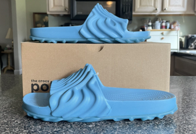 Crocs Pollex Slide by Salehe Bembury Tashmoo Blue Size 11 Men's