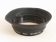 49MM RUBBER HOOD WITH SKY 1A FILTER