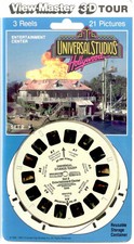 Universal Studios Hollywood 2 1990 3d View-Master 3 Reel Packet NEW SEALED