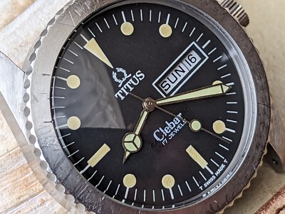 Bracelet De Montre Titus Calypsomatic - Maillons Rivetés 20/12 - Occasion