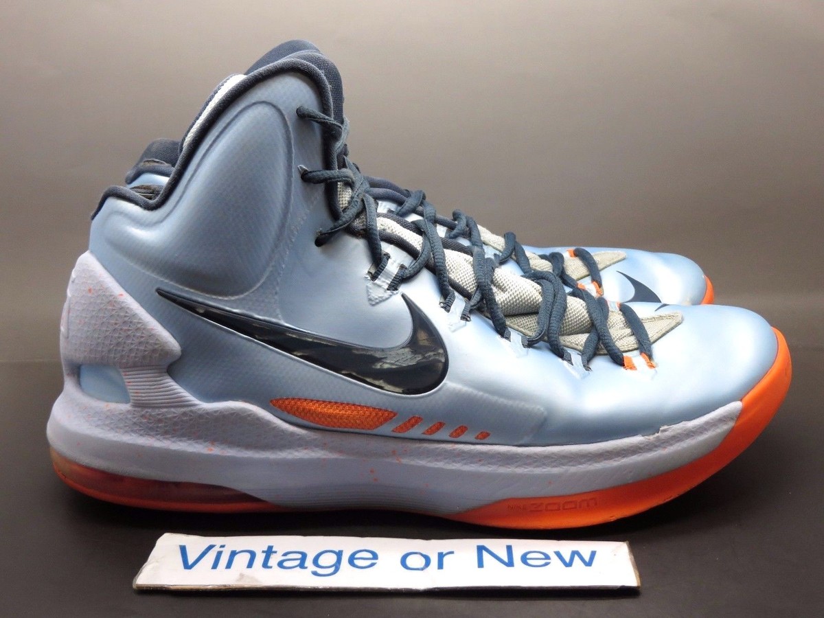 Nike KD5 KD V ケビン・デュラント KEVIN DURANT NIKE KEVIN DURANT KD V5 EASTER TURQUOISE BLUE CITRUS ORANGE