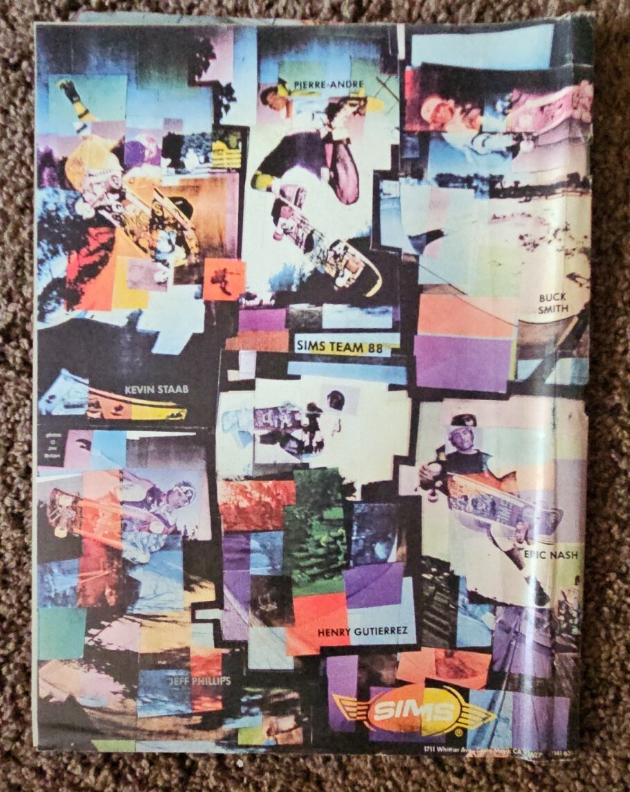Thrasher Magazine Skateboarding May 1988 Vintage Snow Skaters