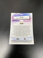 Aliyah 2021 Topps Chrome WWE Refractor #73