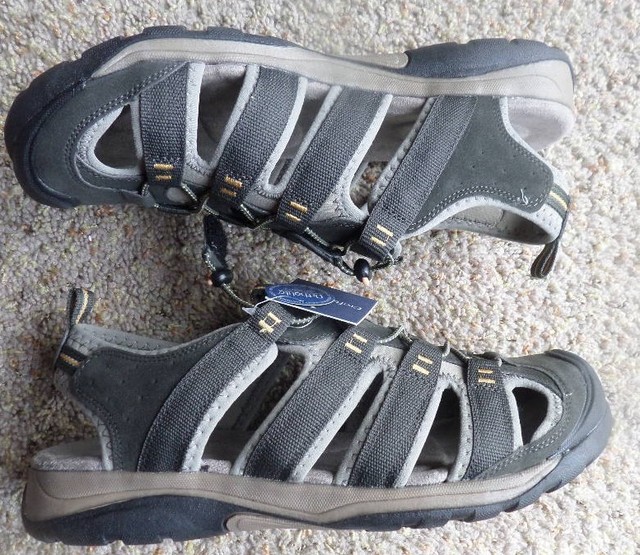 croft & barrow legato men's ortholite fisherman sandals