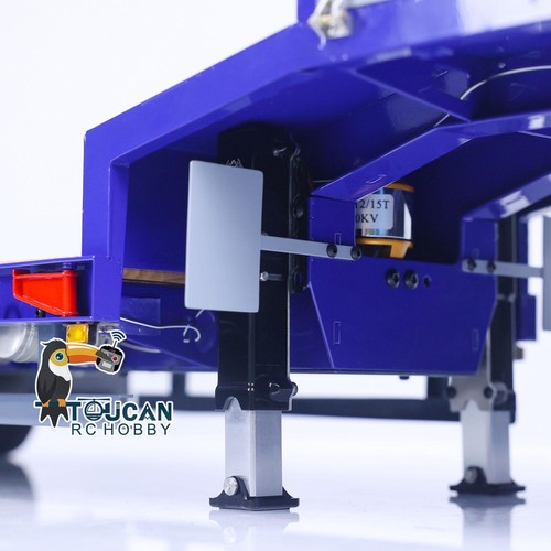 LESU Metal 1:14 RC Trailer with EL-005 Light Hydraulic Electronic Lifting System - Picture 8 of 11
