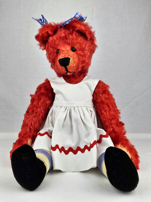 Raggedy Ann 2 Faced, Teddy Bear Face on One Side Raggedy on the Other