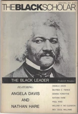 nice copy THE BLACK SCHOLAR March–April 1972 "The Black Leader" ANGELA DAVIS 