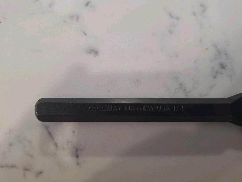 Mayhew 10502 1/4-Inch Half Round Nose Chisel - Image 2 of 2