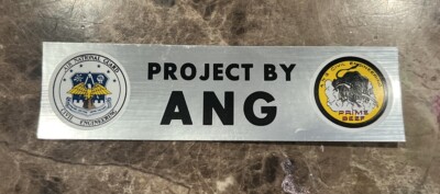 USAF Air National Guard Civil Engineering Prime Beef  PROJECT BY ANG  Sticker