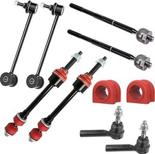 10pc Frontrear Sway Bar Links Bushings Tie Rod Ends Fits Ram 1500 4wd 09-12