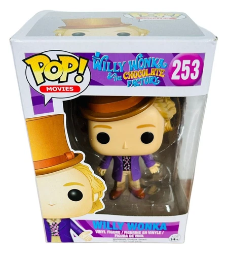WILLY WONKA #253 FUNKO POP 2015 Vaulted and the Chocolate Factory Vinyl Figure