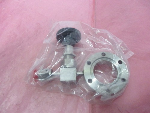 Nupro SS-4BG-V51 Manual Valve Mounted to 2 3/4" Con-Flat Flange, 323871 - Foto 6 di 8