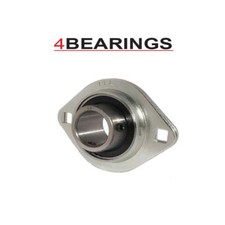 SBPFL206 OR SLFL30 OVAL PRESSED STEEL 2BOLT BEARING & HOUSING