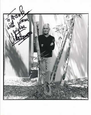 VIDAL SASSOON (+ 2012), ORIGINAL SIGNIERT, AUTHENTIC SIGNED