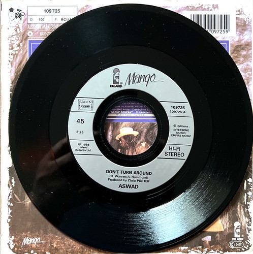 Aswad 7" Don't Turn Around - Picture 3 of 4