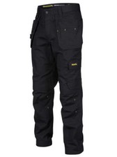 Men's Black Nevada Holster Work Trouser by Bench Workwear