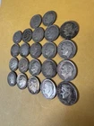US Silver Dimes, Lot Of 22, Roos, Misc Dates, 1961 or Before See Pics #16