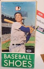 Rare Joe DiMaggio Signed PSA Authenticated Autographed Endicott Johnson Shoe Box