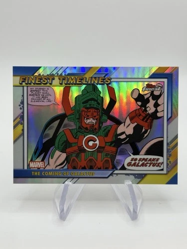 2026 Topps Finest Fantastic Four The Coming Of Galactus #TL-04 Finest Timelines