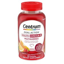 Heart  Brain Support in Every Gummy - MultiGummies Omega 3 Vitamins, 110 Count