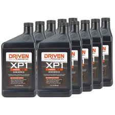 Driven Racing Oil 00006, XP1 Racing Oil, Synthetic 5W-20, 10 Quarts