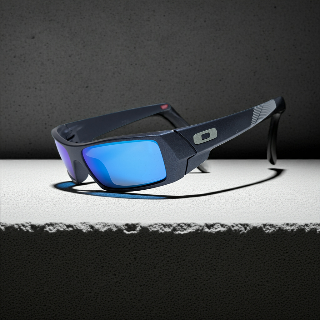 Oakley Gascan sunglasses Blue GRAY frame Prizm Sapphire lens NEW