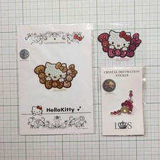 Hello Kitty Swarovski Crystal Sticker Set 2014 Japan New 2 Packs Japan