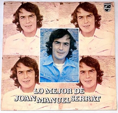 Joan Manuel Serrat    Lo Mejor - Philips 1990 La mujer que yo quiero
