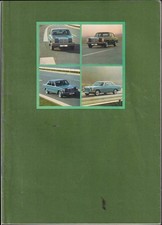 1971 Mercedes-Benz sales brochure 220 220 D 250 250 Coupe