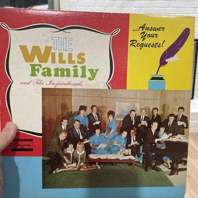 Wills Family & The Inspirationals Gospel LP Answer Your Requests Arlington TX