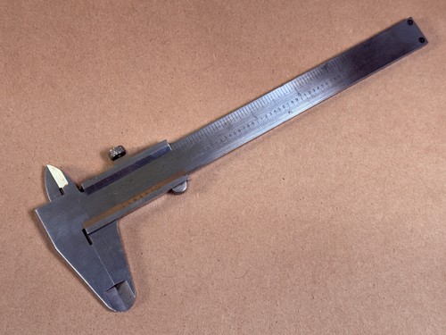 VIntage Helios 0-6” 1/1000 Vernier Caliper - Machinist Tool Germany - FREE SHIP