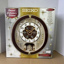 Seiko’s Melodies in Motion Clock Swarovski Crystals SPECIAL EDITION (READ)