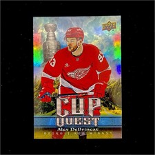 2025-26 Upper Deck Series 1 Cup Quest #CQ-16 Alex DeBrincat Detroit Red Wings