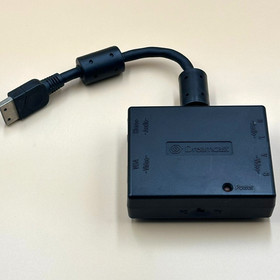 SEGA Dreamcast VGA Box HKT-8100 Video Output Adapter Tested Authentic Japan