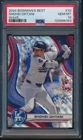 PSA 10 SHOHEI OHTANI 2024 Bowman's Best WAVE REFRACTOR #33 LA DODGERS GEM MINT