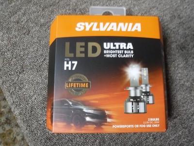 *NEW* SYLVANIA LED Ultra H7 Powersports & Fog Bulb H7LEDHP.BX2