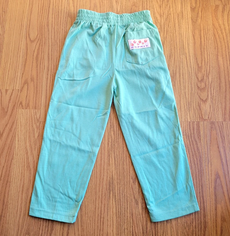 Conjunto de 6 pijamas pijamas de manga larga vintage para niños años 80 Esprit como nuevo con ribete blanco Foto 3 de 4